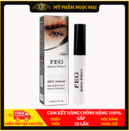 Serum Dưỡng Dài Mày FEG Eyebrow Enhancer Chính Hãng Mỹ 3ml, Giúp Lông Mày Mọc Rậm, Dưỡng Lông Mày Dày, Dài Tự Nhiên